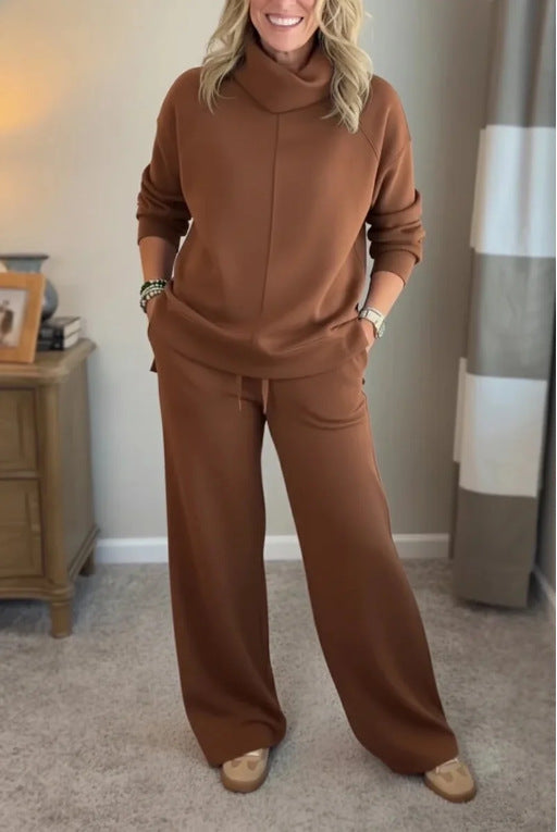 Zoraya - Conjunto de dos piezas oversize para mujer, ideal para días tranquilos